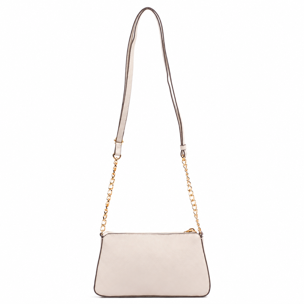 Bolsa de Couro Floter Cavezzale Off White 106063