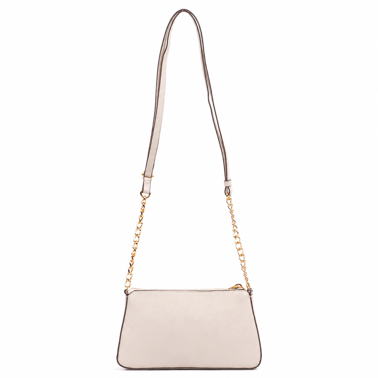 Bolsa de Couro Floter Cavezzale Off White 106063