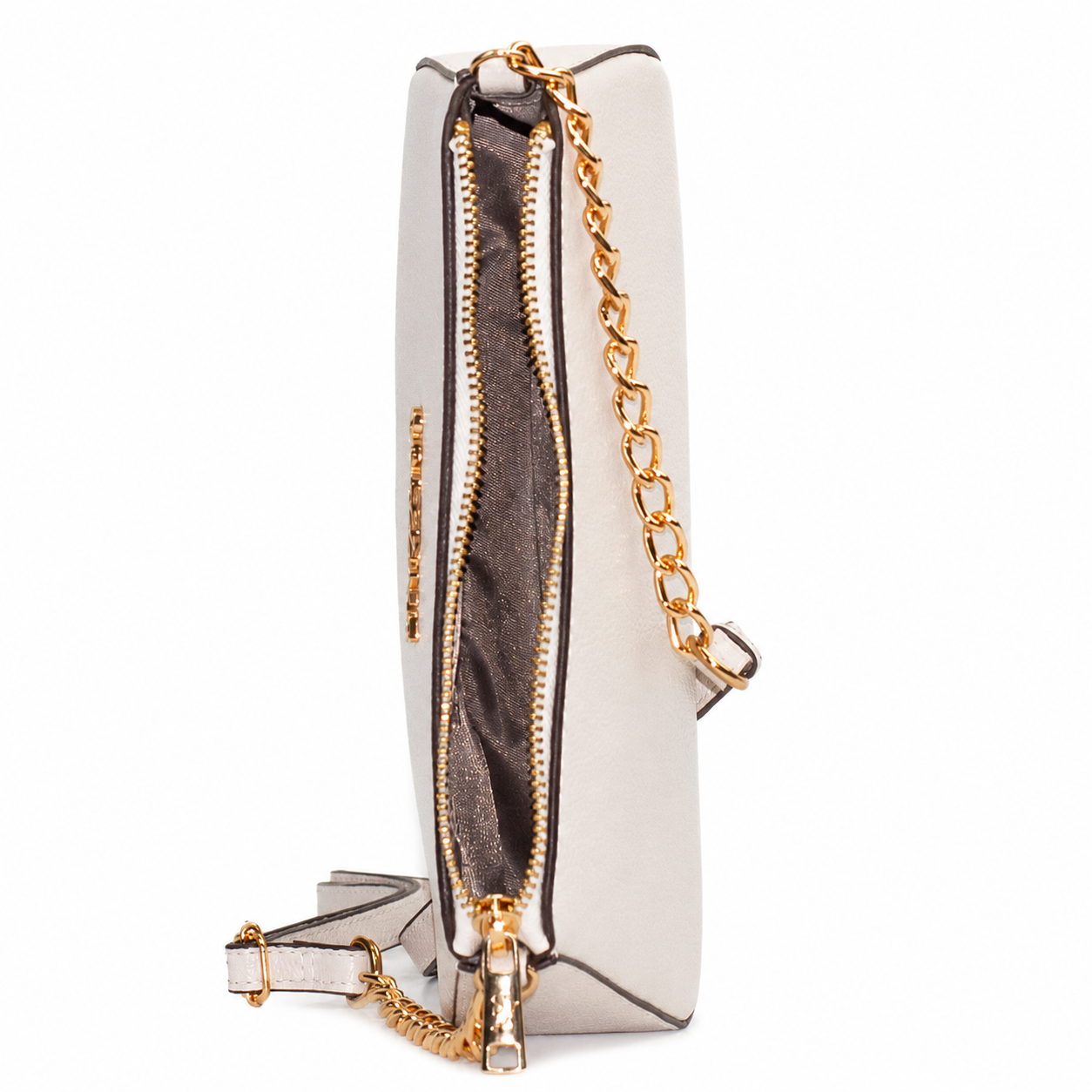 Bolsa de Couro Floter Cavezzale Off White 106063