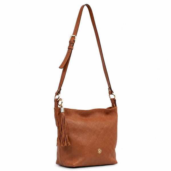 Bolsa de Couro Floter Cavezzale Caramelo 106024