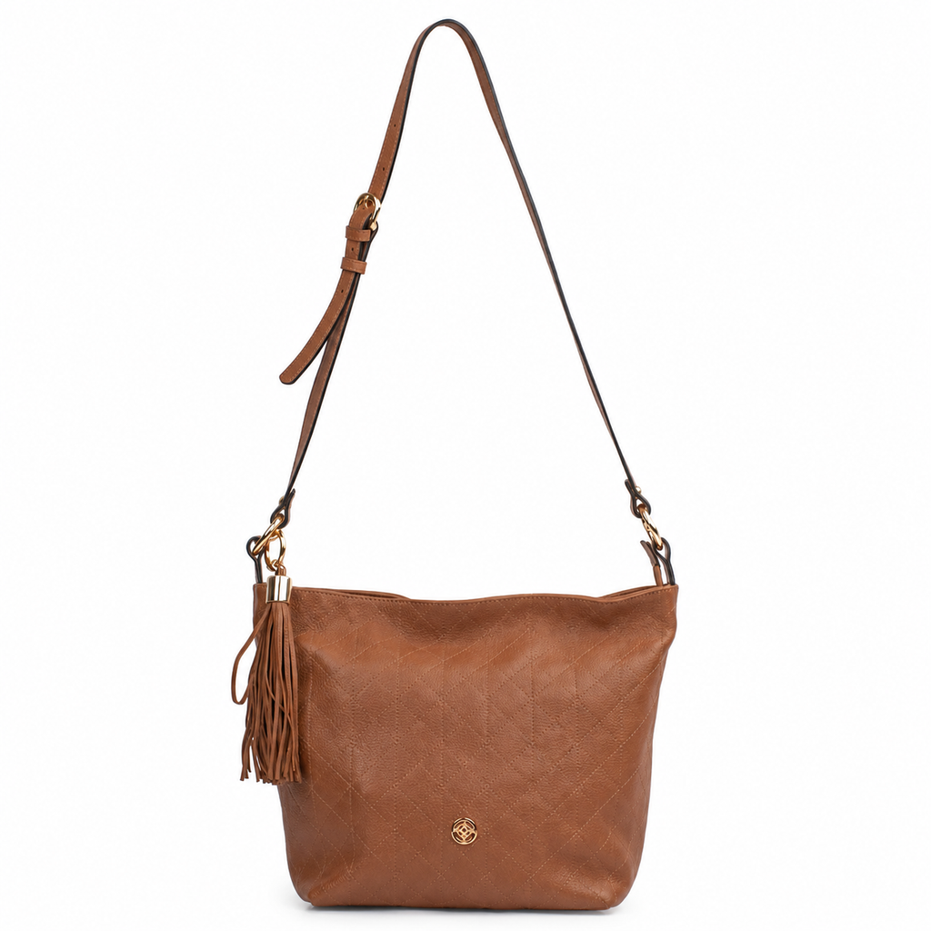 Bolsa de Couro Floter Cavezzale Caramelo 106024