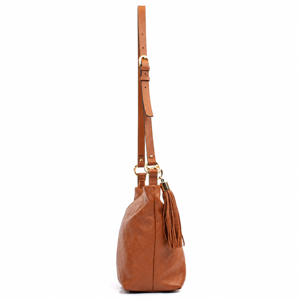 Bolsa de Couro Floter Cavezzale Caramelo 106024