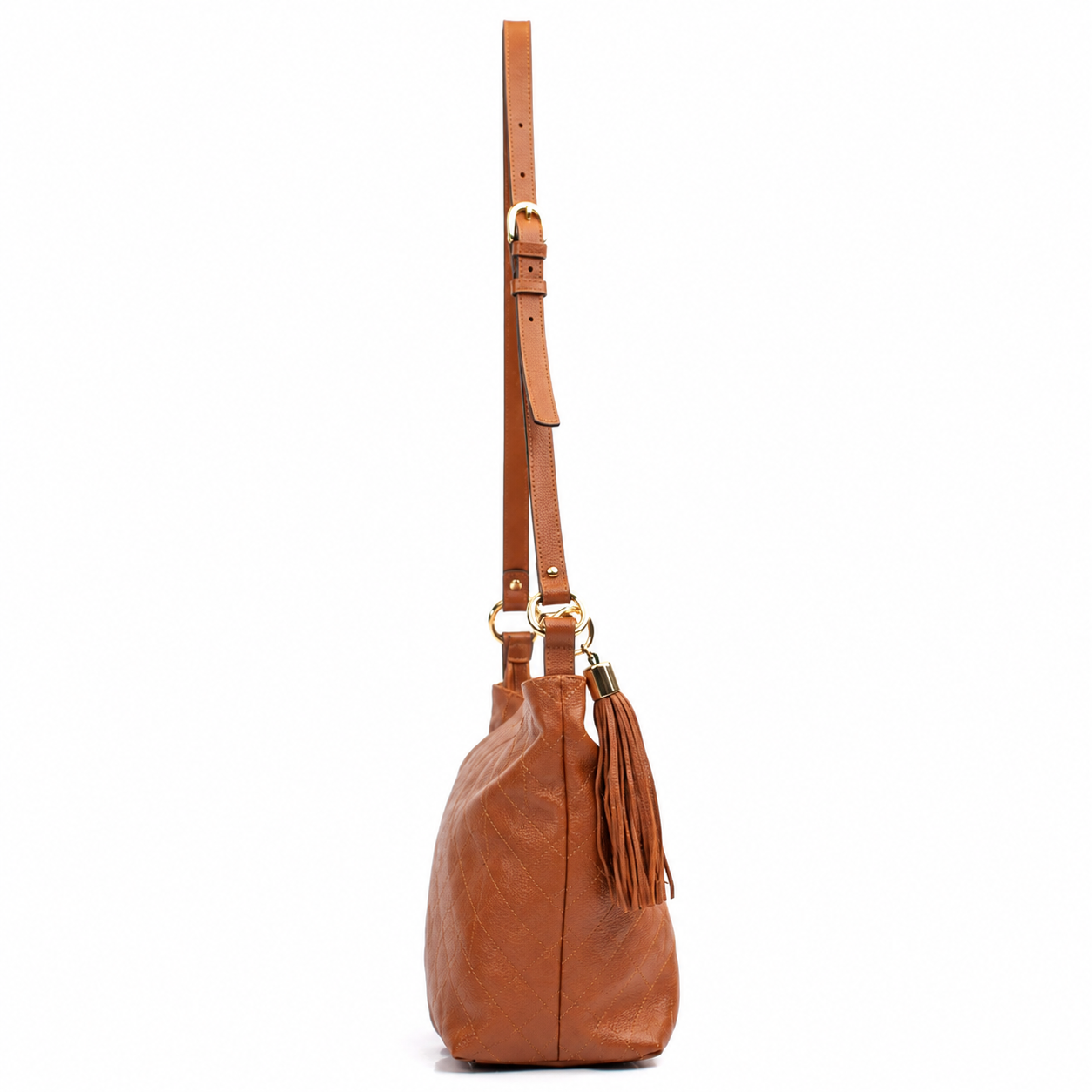 Bolsa de Couro Floter Cavezzale Caramelo 106024