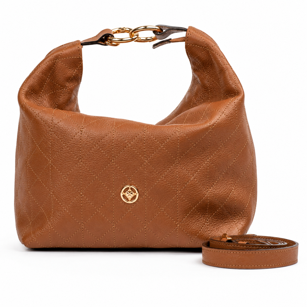 Bolsa de Couro Floter Cavezzale Caramelo 106024
