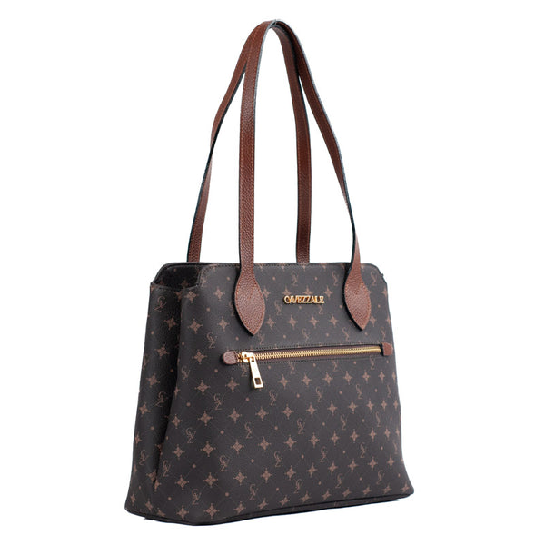 Tote Bag Personnalite Cavezzale Chocolate/Toffee 104151