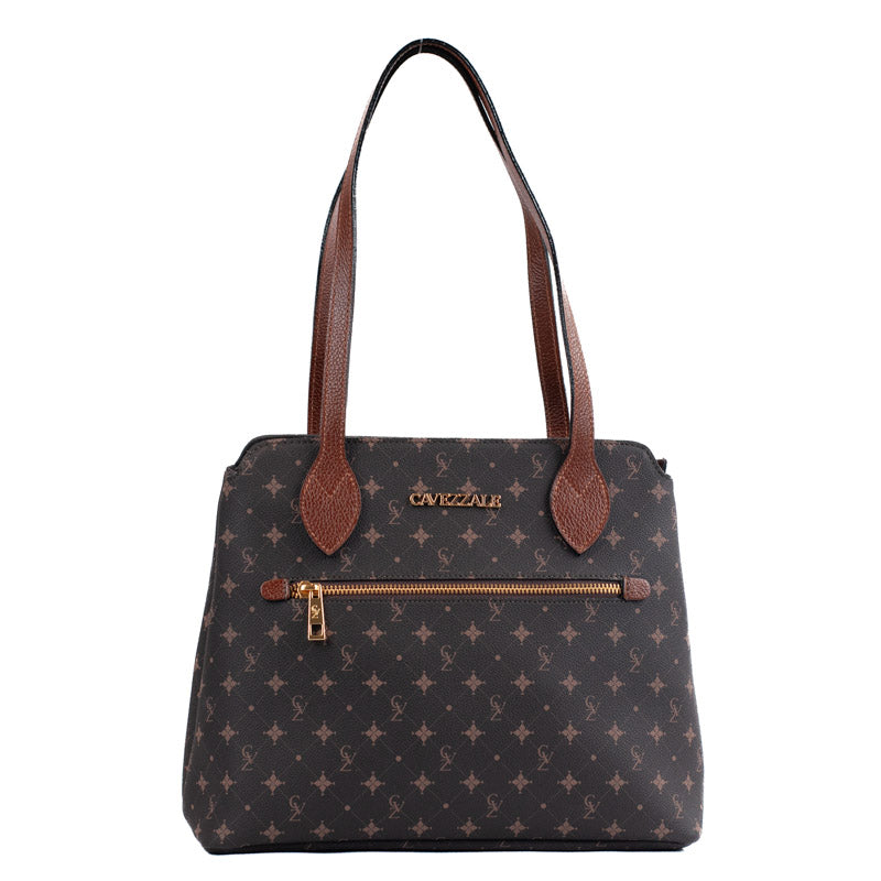 Tote Bag Personnalite Cavezzale Chocolate/Toffee 104151