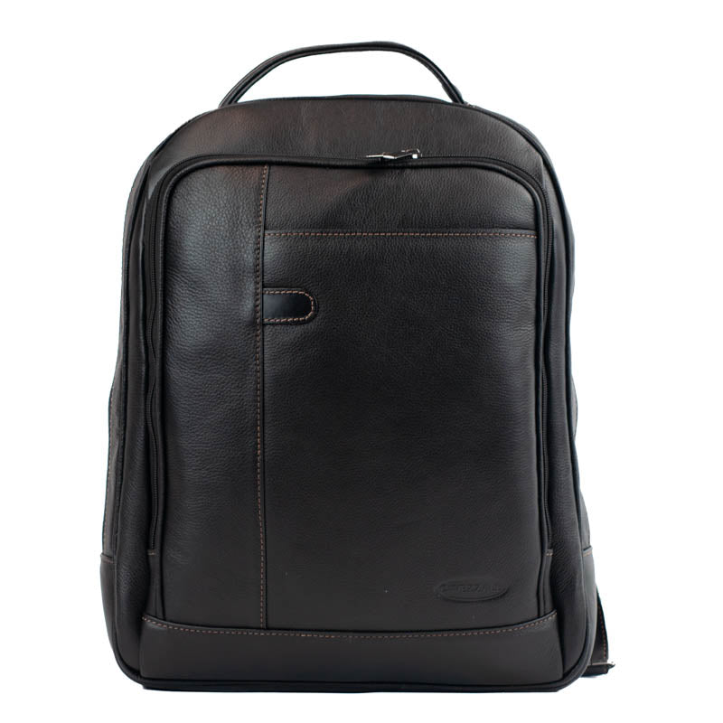 Mochila de Couro Bufalo Cavezzale Preto 103296