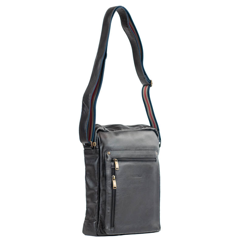 Tiracolo Transversal Couro Cavezzale Preto 055236