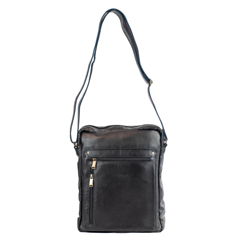 Tiracolo Transversal Couro Cavezzale Preto 055236