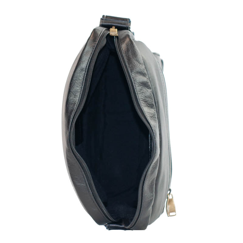 Tiracolo Transversal Couro Cavezzale Preto 055236