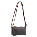 Bolsa Tiracolo Pequena Cavezzale Personnalité Chocolate/Toffe 104824