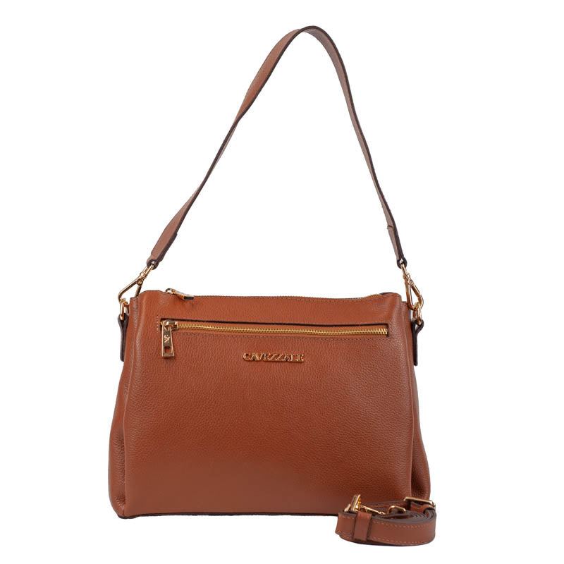 Bolsa de Couro Soft Cavezzale Whisky 105882
