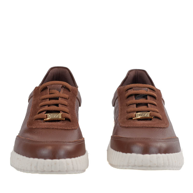 Tênis de Couro Floter Cavezzale Brown 105877