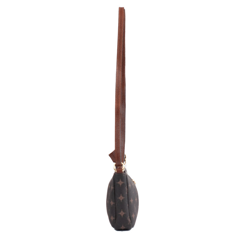 Bolsa Tiracolo Pequena Cavezzale Personnalité Chocolate/Toffe 104824