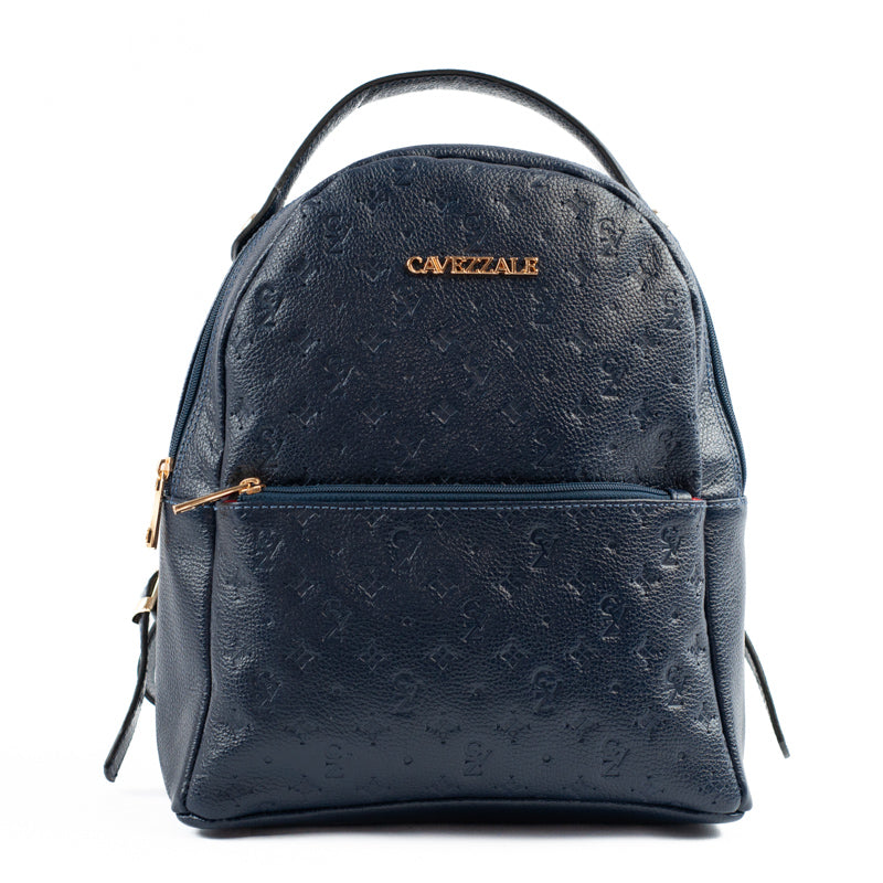 Mochila de Couro Cavezzale Marinho 105046