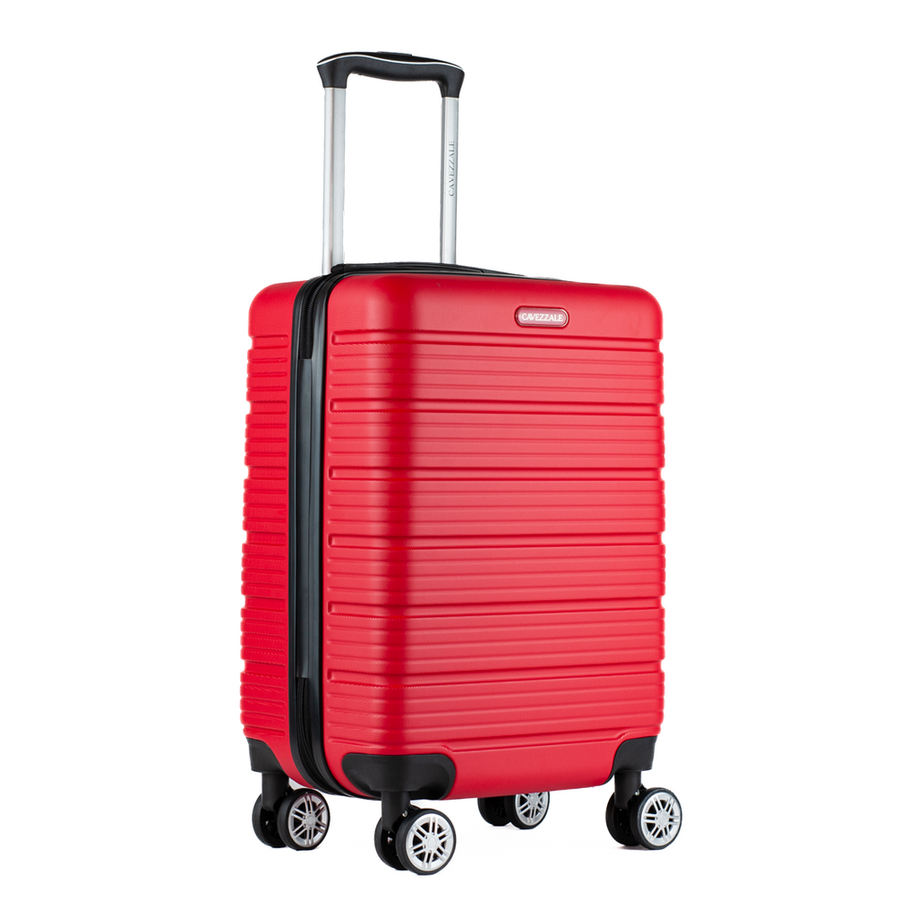 Mala de Bordo 10 Kg ABS 4 Rodas Antifurto Cavezzale Sorrento Plus Vermelho 105130