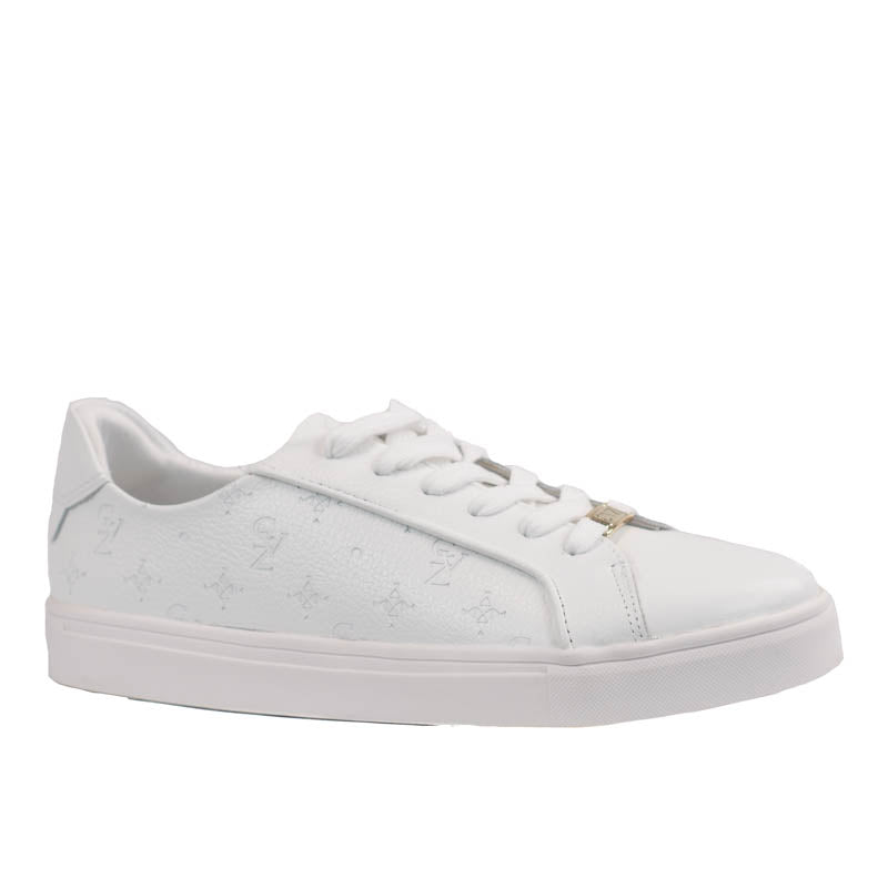 Tênis de Couro Cavezzale Floter Monograma Branco 105878