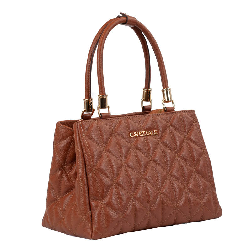 Tote Bag de Couro Soft Cavezzale Whisky 105885