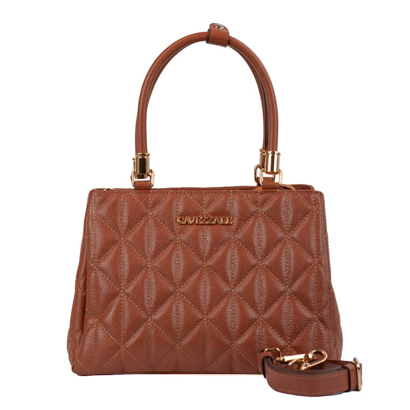 Tote Bag de Couro Soft Cavezzale Whisky 105885