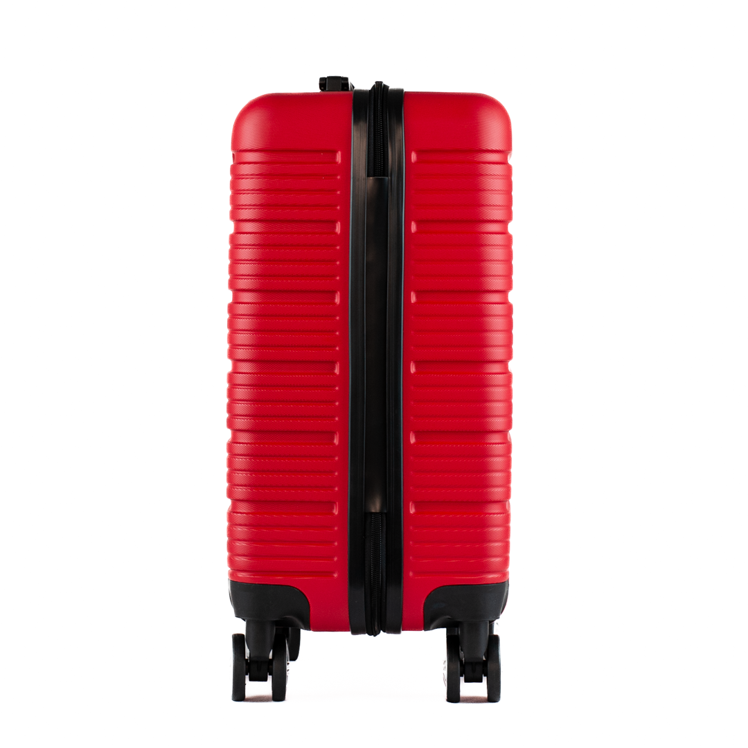 Mala de Bordo 10 Kg ABS 4 Rodas Antifurto Cavezzale Sorrento Plus Vermelho 105130