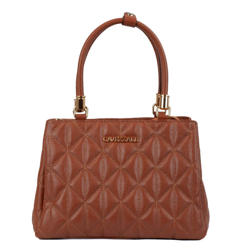 Tote Bag de Couro Soft Cavezzale Whisky 105885