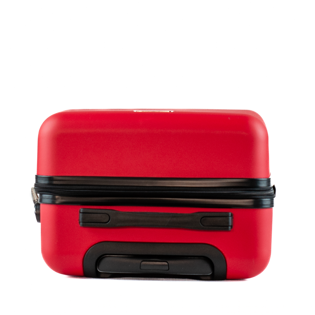Mala de Bordo 10 Kg ABS 4 Rodas Antifurto Cavezzale Sorrento Plus Vermelho 105130