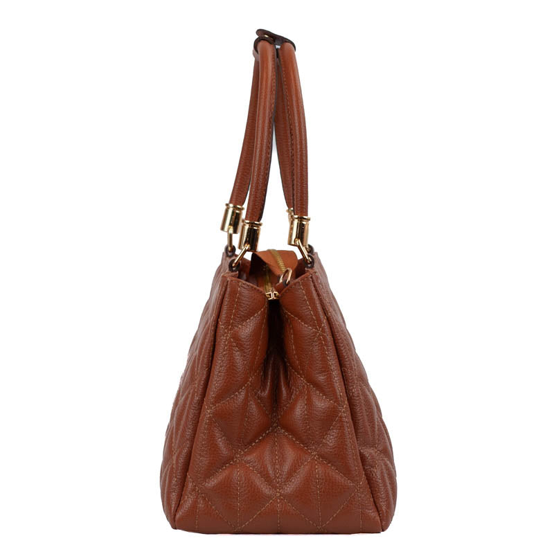 Tote Bag de Couro Soft Cavezzale Whisky 105885