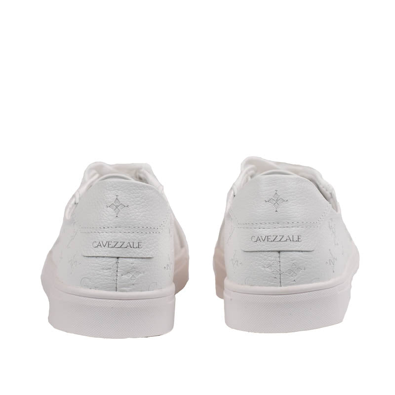 Tênis de Couro Cavezzale Floter Monograma Branco 105878