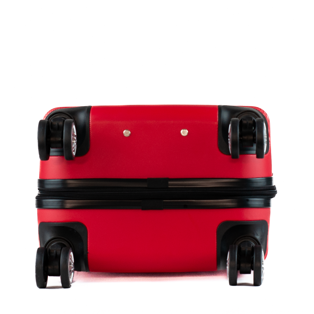 Mala de Bordo 10 Kg ABS 4 Rodas Antifurto Cavezzale Sorrento Plus Vermelho 105130