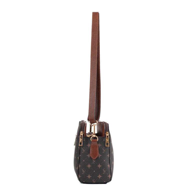 Bolsa Tiracolo Personnalité Cavezzale Chocolate/Toffee 105900