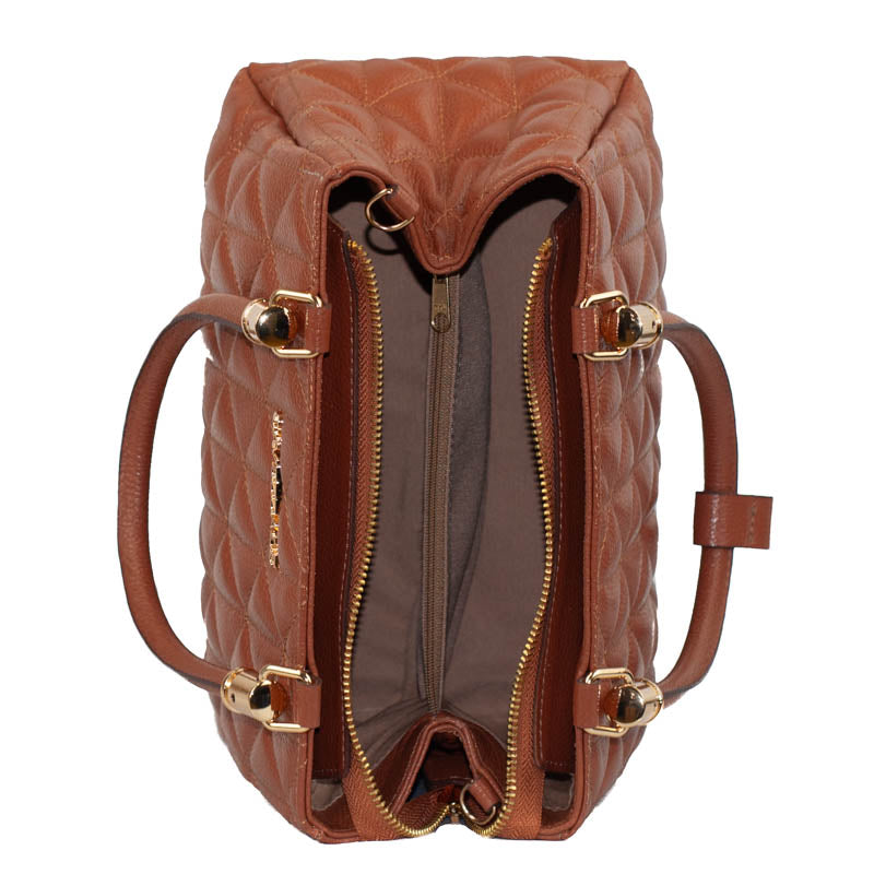 Tote Bag de Couro Soft Cavezzale Whisky 105885