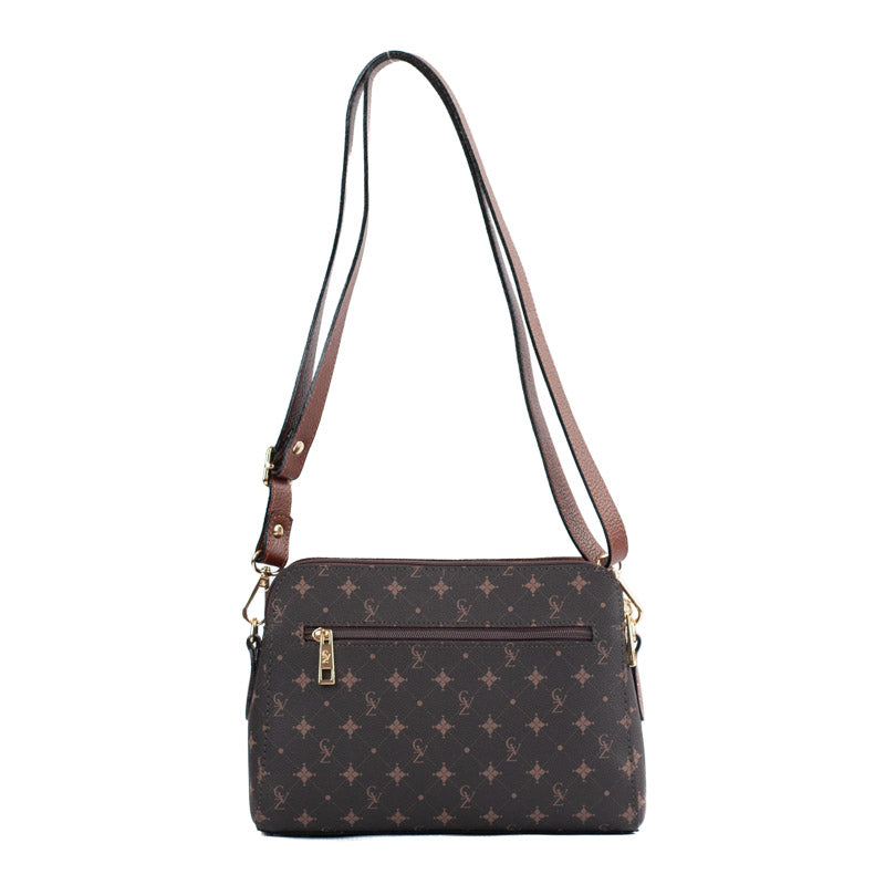 Bolsa Tiracolo Personnalité Cavezzale Chocolate/Toffee 105900