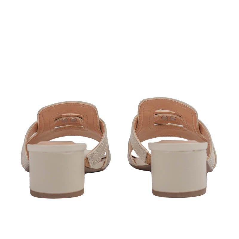 Tamanco de Couro Cavezzale Off White 105420