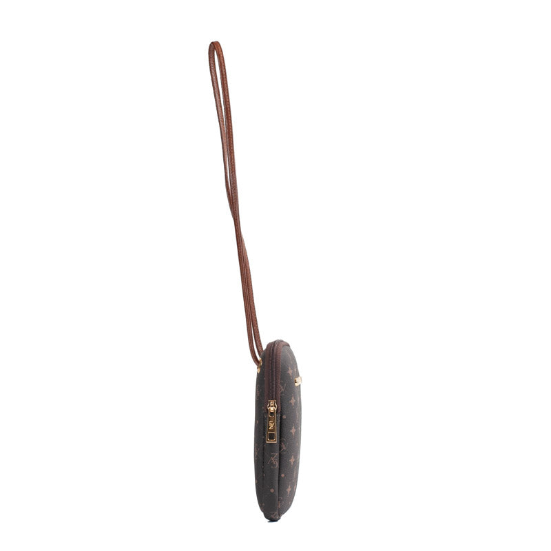 Bolsa Tiracolo Pequena Personnalite Cavezzale Chocolate/Toffee 104153