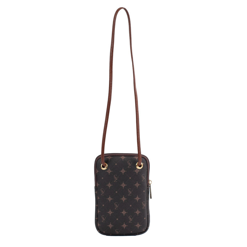 Bolsa Tiracolo Pequena Personnalite Cavezzale Chocolate/Toffee 104153