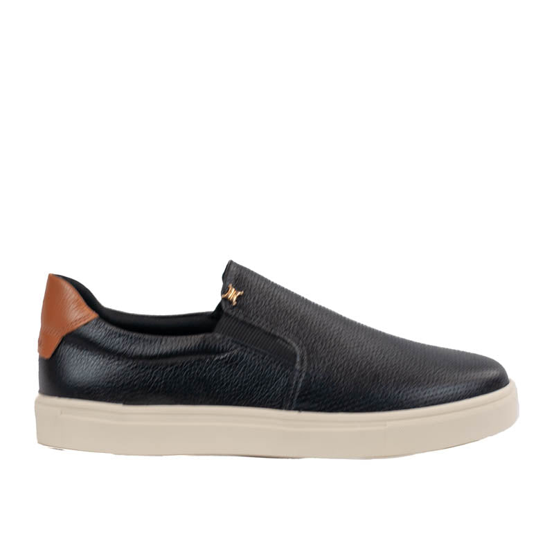 Tênis de Couro Cavezzale Floter Furadinho Preto 105880