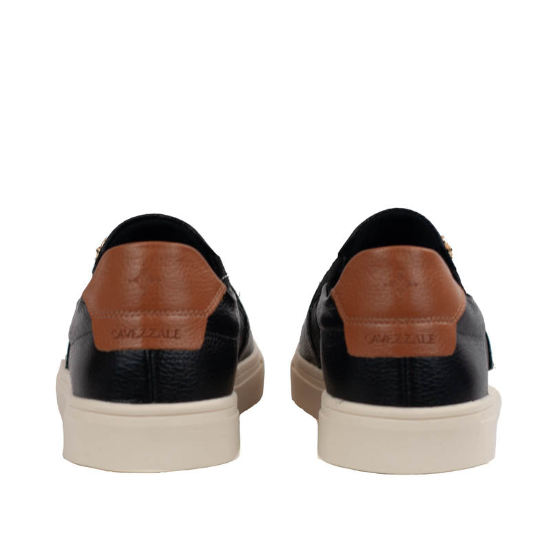 Tênis de Couro Cavezzale Floter Furadinho Preto 105880
