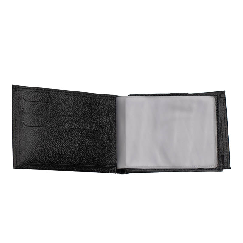 Carteira de Couro Masculina Grande Cavezzale Preto 099390