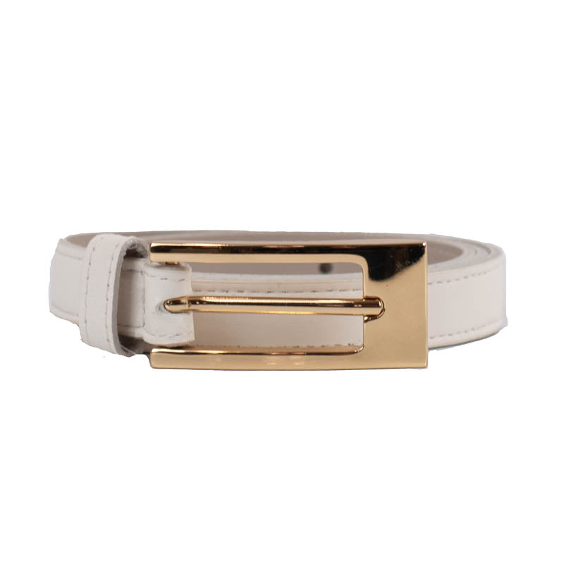 Cinto de Couro Floater Cavezzale Off White 105604