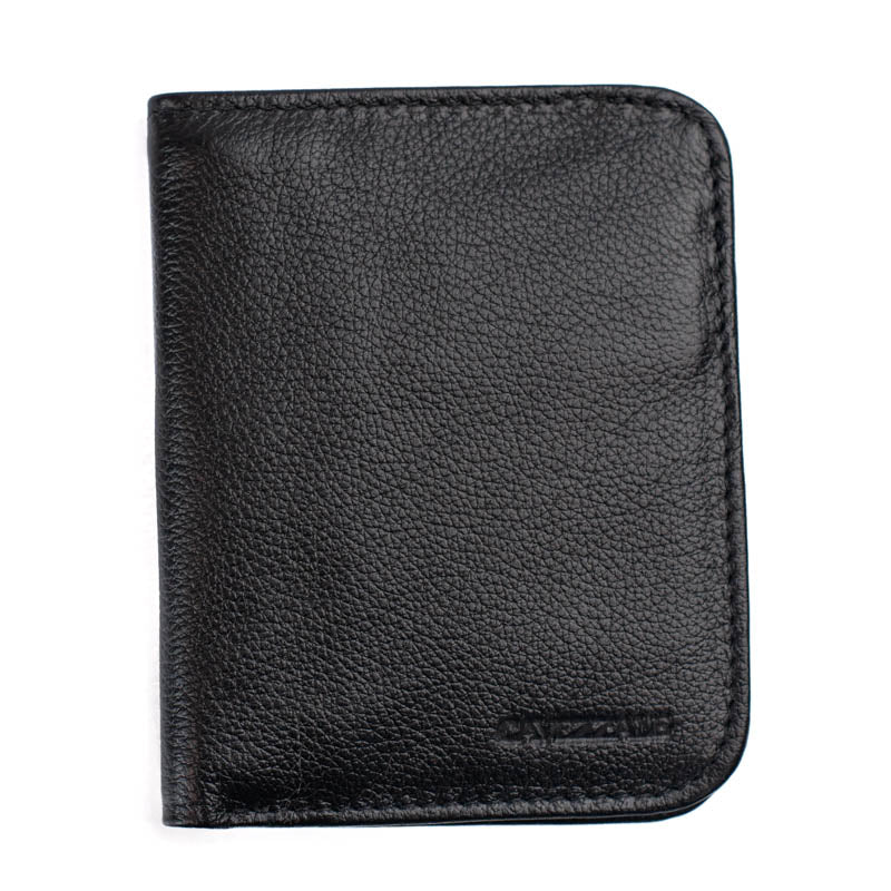 Carteira de Couro Masculina Média Cavezzale Preto 0101257