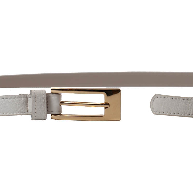 Cinto de Couro Floater Cavezzale Off White 105604