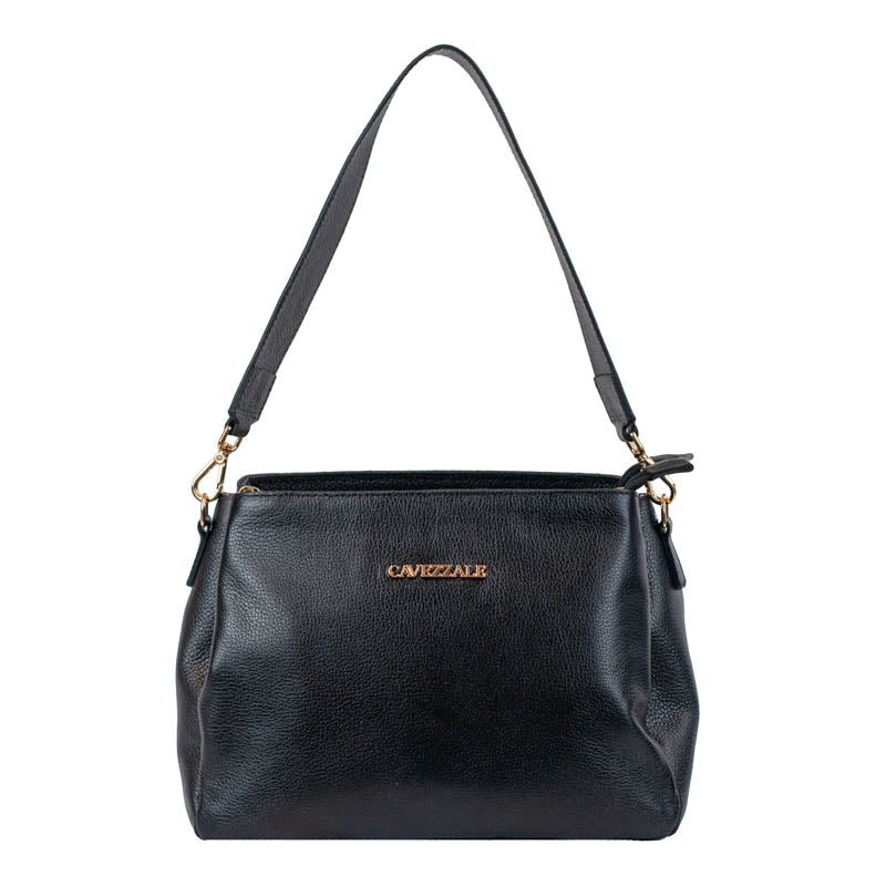 Bolsa de Couro Soft Cavezzale Preto 104281