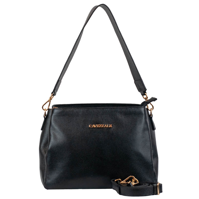 Bolsa de Couro Soft Cavezzale Preto 104281