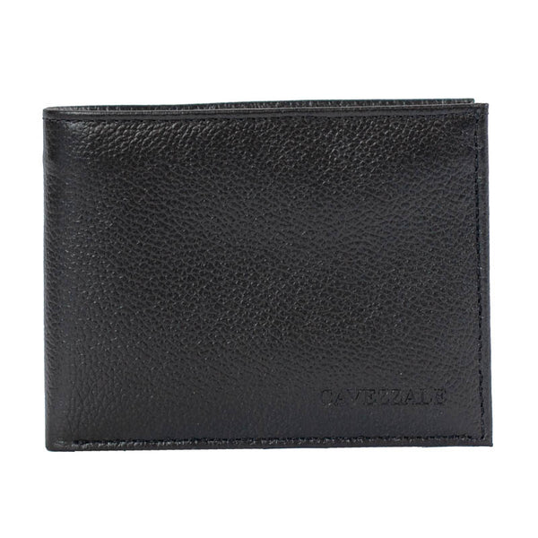 Carteira de Couro Masculina Grande Cavezzale Preto 097950