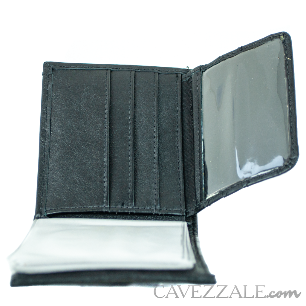 Carteira Couro Masculina Grande Cavezzale Preto 050040