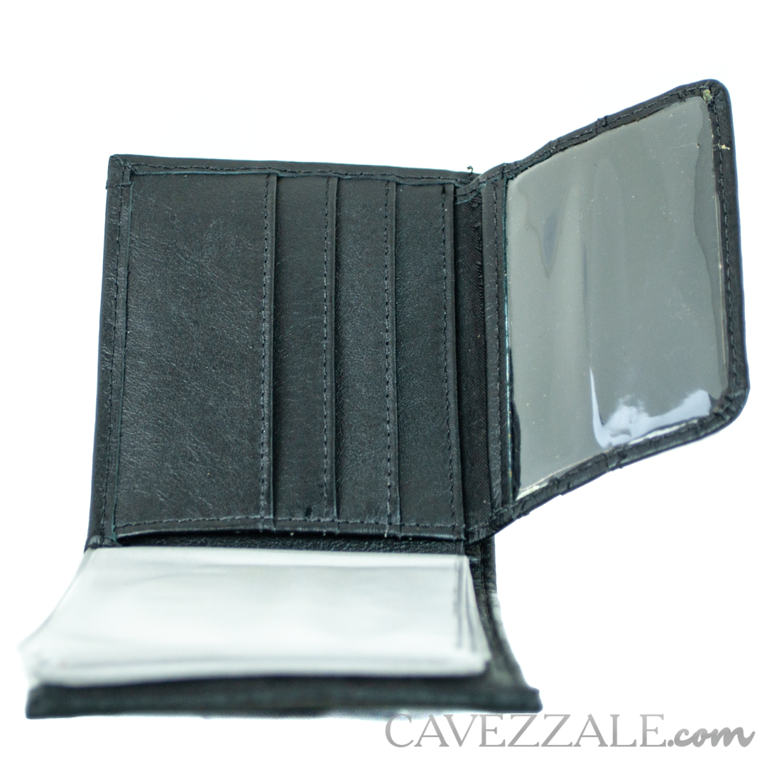 Carteira Couro Masculina Grande Cavezzale Preto 050040