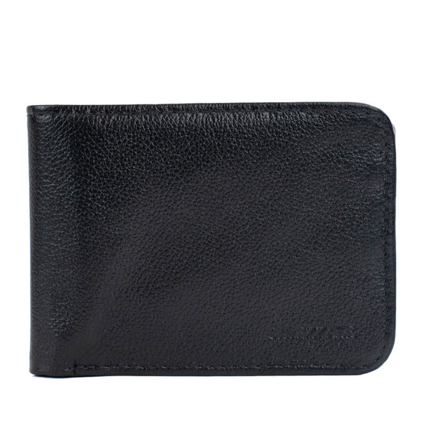 Carteira de Couro Masculina Média Cavezzale Preto 0101253