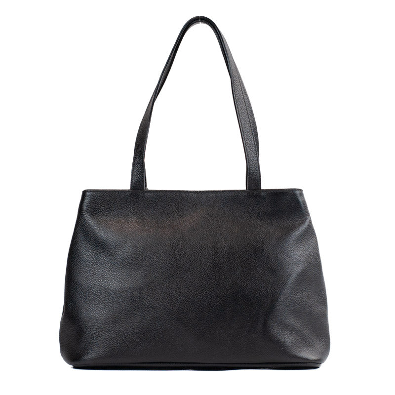 Tote Bag de Couro Floter Cavezzale Preto 104677