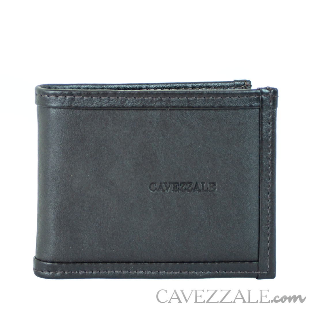 Carteira Couro Masculina Grande Cavezzale Café 050040