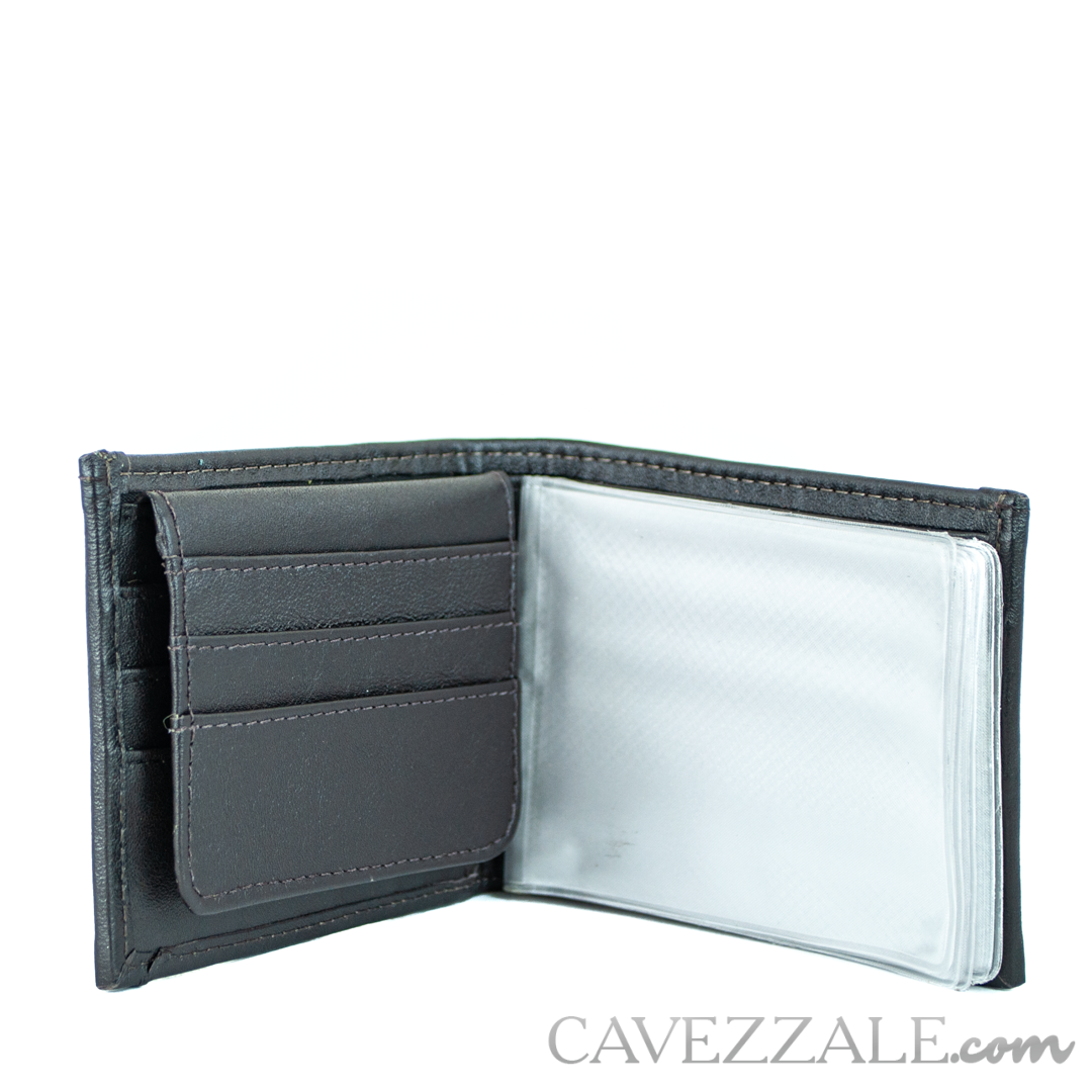 Carteira Couro Masculina Grande Cavezzale Café 050040